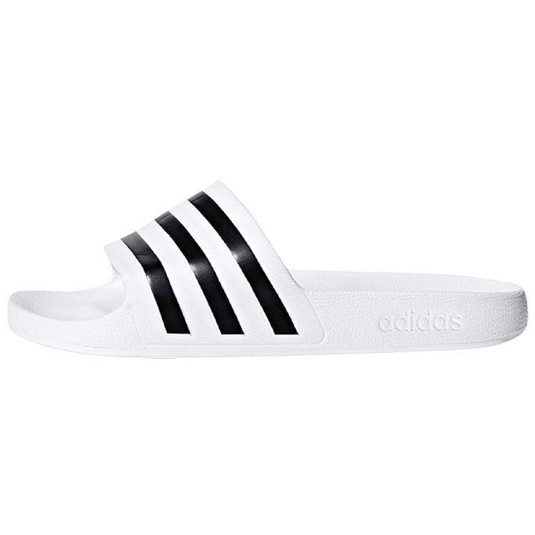 Adidas Adilette Aqua Soft And Comfortable Slide Slippers Unisex Black White F35539