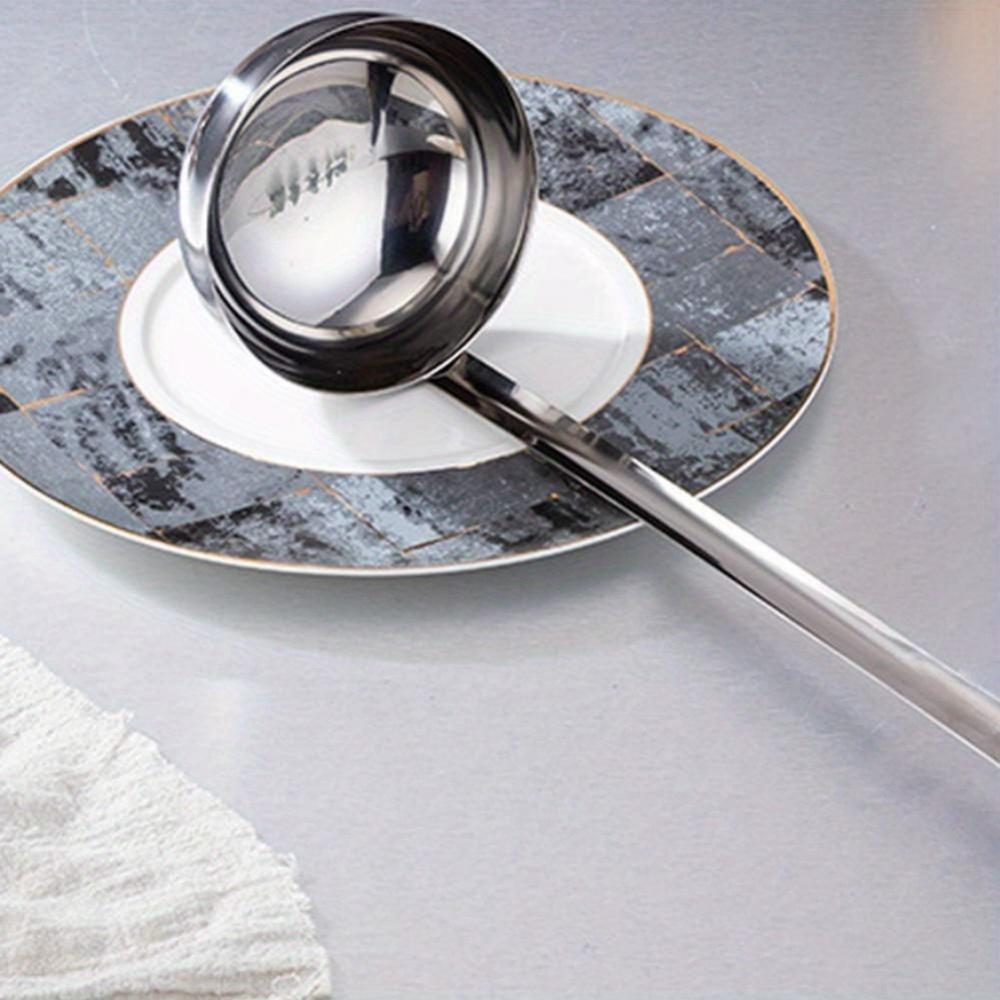 1/3 Pcs Soup Ladle, Small Stainless Steel Ladles and Spoons Professional Ladle, 1/2/3oz Duty Metal Ladle Kitchen Utensil Spoon