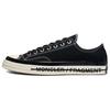 Fragment Design X Chuck 70 Low Black Unisex Sneakers Egret 172320C