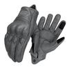 Genuine Leather Breathable Motorcycle Racing Gloves - Anti-Fall, Summer Riding Gear