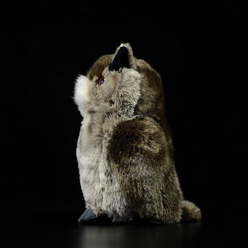 Моделирование Малайзии Tawny Fish Owl плюшевая кукла милая кукла-сова моделирование — фото 4