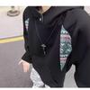 2025 Men's Plus Velvet Heavyweight Hoodie - Trendy American Lazy Style, Loose Fit, Perfect for Couples in Spring & Autumn.