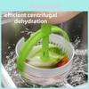 Multifunctional Pp Spin Dryer With Hand Operation For Kitchen And Food Prep