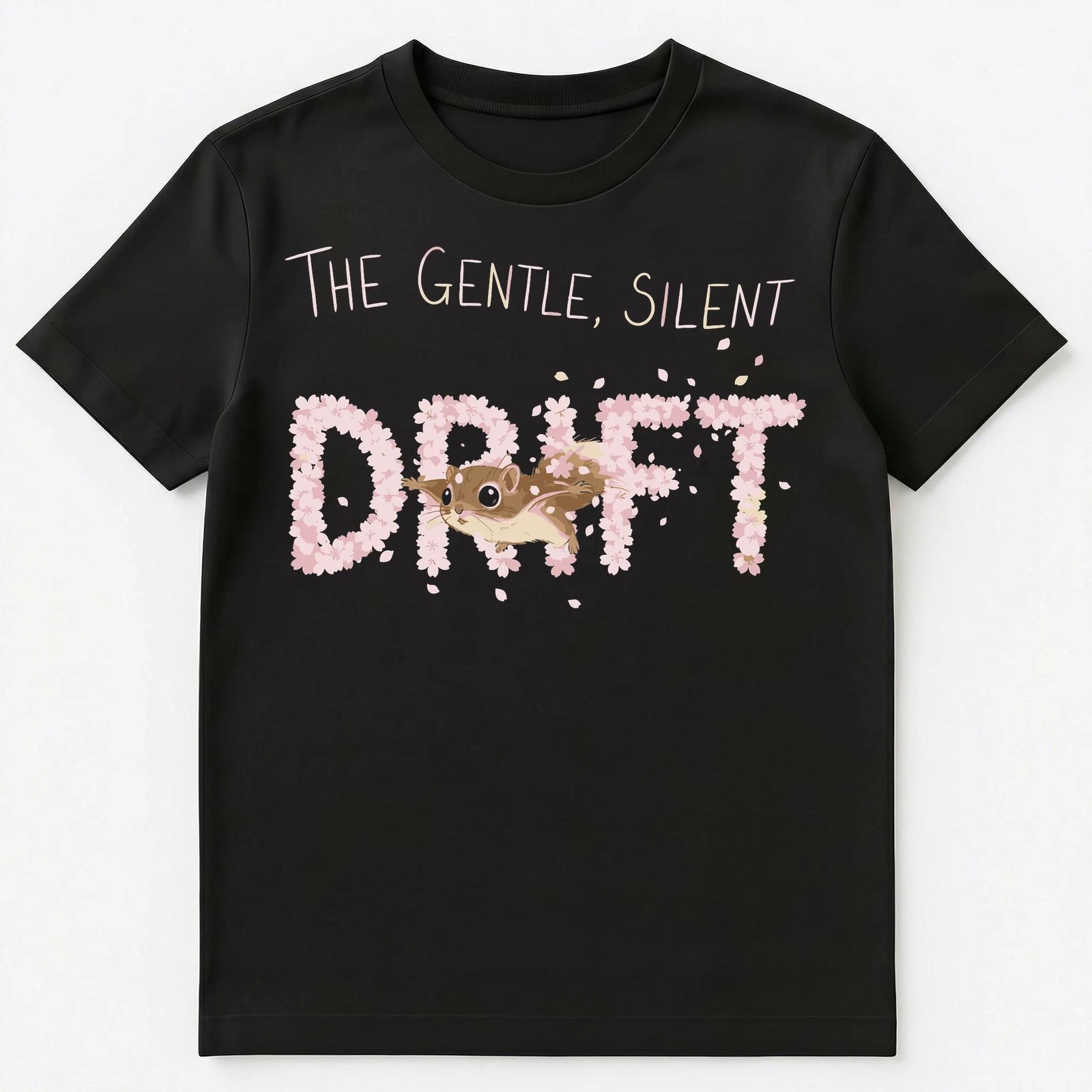 Squirrel Flying Enthusiast Gentle Blossom Wildlife Unisex T-Shirt S