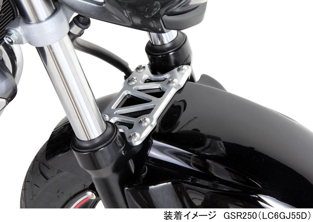 KITACO Frontstabilisator für GSR250 (Alle LC6GJ55D Modelle) Silber, 580-2800200