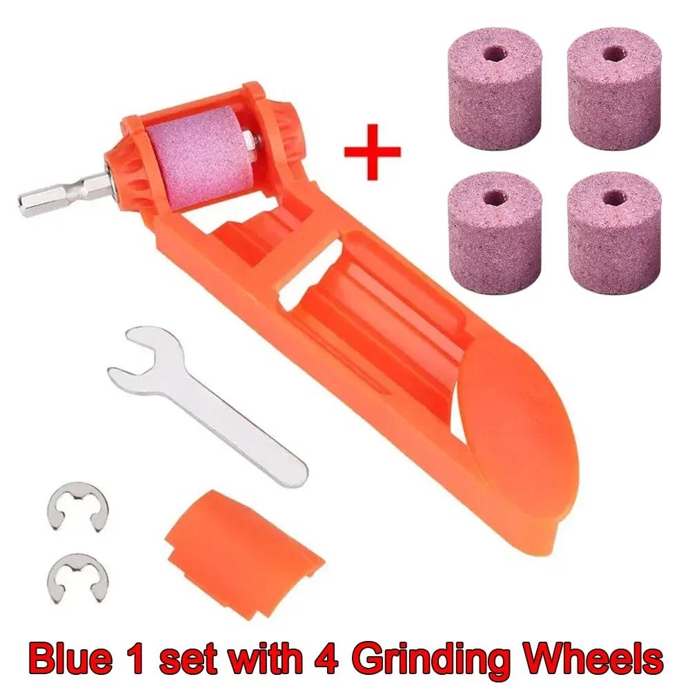 2,0-12,5 mm bærbar borbitsliper 1 sett korundslipeskivebitverktøy vriborslipemaskin
