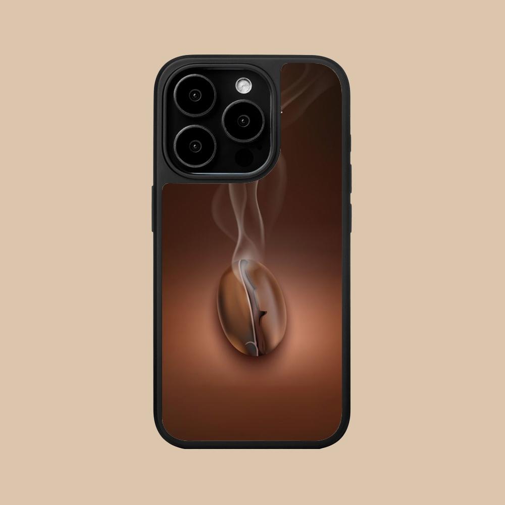 Coffee Beans Matte Surface  Mobile Phone Case for iPhone 17 16 15 14 13 12 11 Air Pro Max Plus Colorful Cover