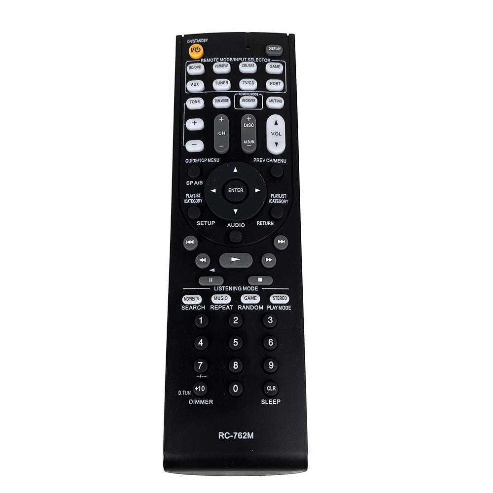 New RC-762M for Onkyo AV Receiver Remote Control Ht-r380 HT-R290 HT-R390 HT-R538 TX-SR308 HT-S3400 HT-RC230 AVX290