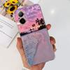 Weiche TPU-Stoßstange Hüllen für Realme C67 4G RMX3890 Rückabdeckung Dünnes Klares Silikon Handyhülle Damen Mode Malerei Funda C 67 4G