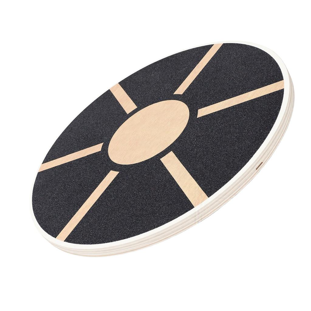 Tavola Balance Trainer in Legno Rotazione a 360 Gradi Tavola Balance Antiscivolo Trainer Core per Allenamento della Mobilità
