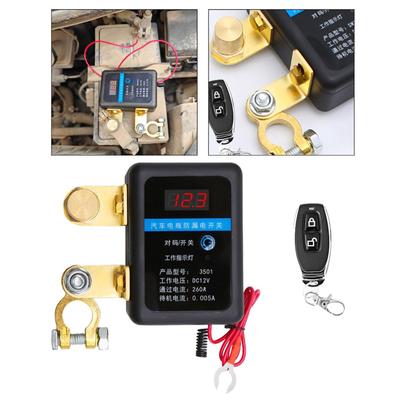 Car Kill Switch Professional Multipurpose Easy To Install Automatic Shut Off Switch Remote Battery Disconnect Switch for RV Auto