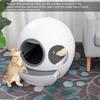 Lid Cats Toilet Splash-proof Automatic Closed Smart Wifi Pet Litter Tray Self Cleaning With Litter Scoop Electric Cat Litter Box