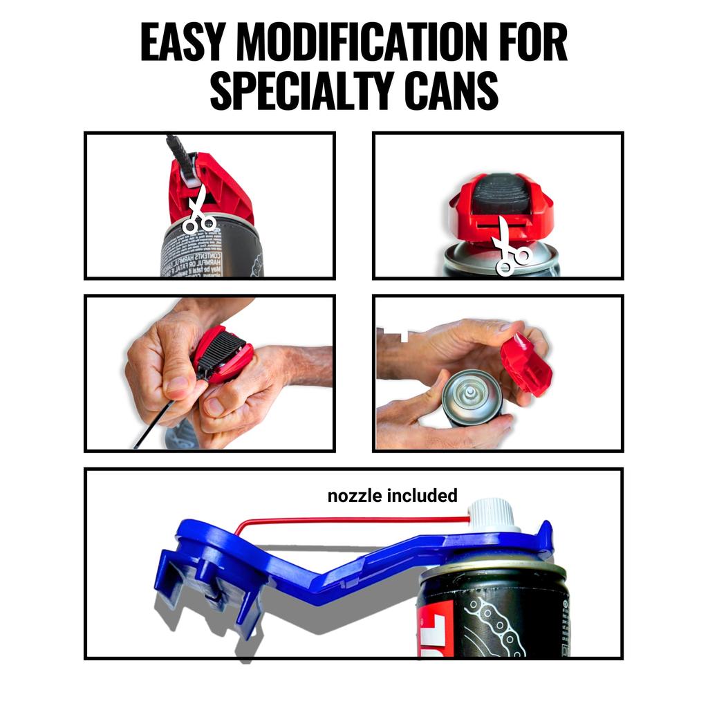 Oinker Motorcycle Chain Applicator | Mess Free Chain Chain Attachment | For 428 Chain Sizes