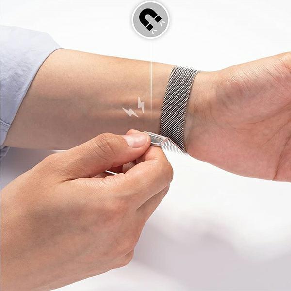 Pasek Do Apple Watch 38 Mm Mercury Mesh Srebrny