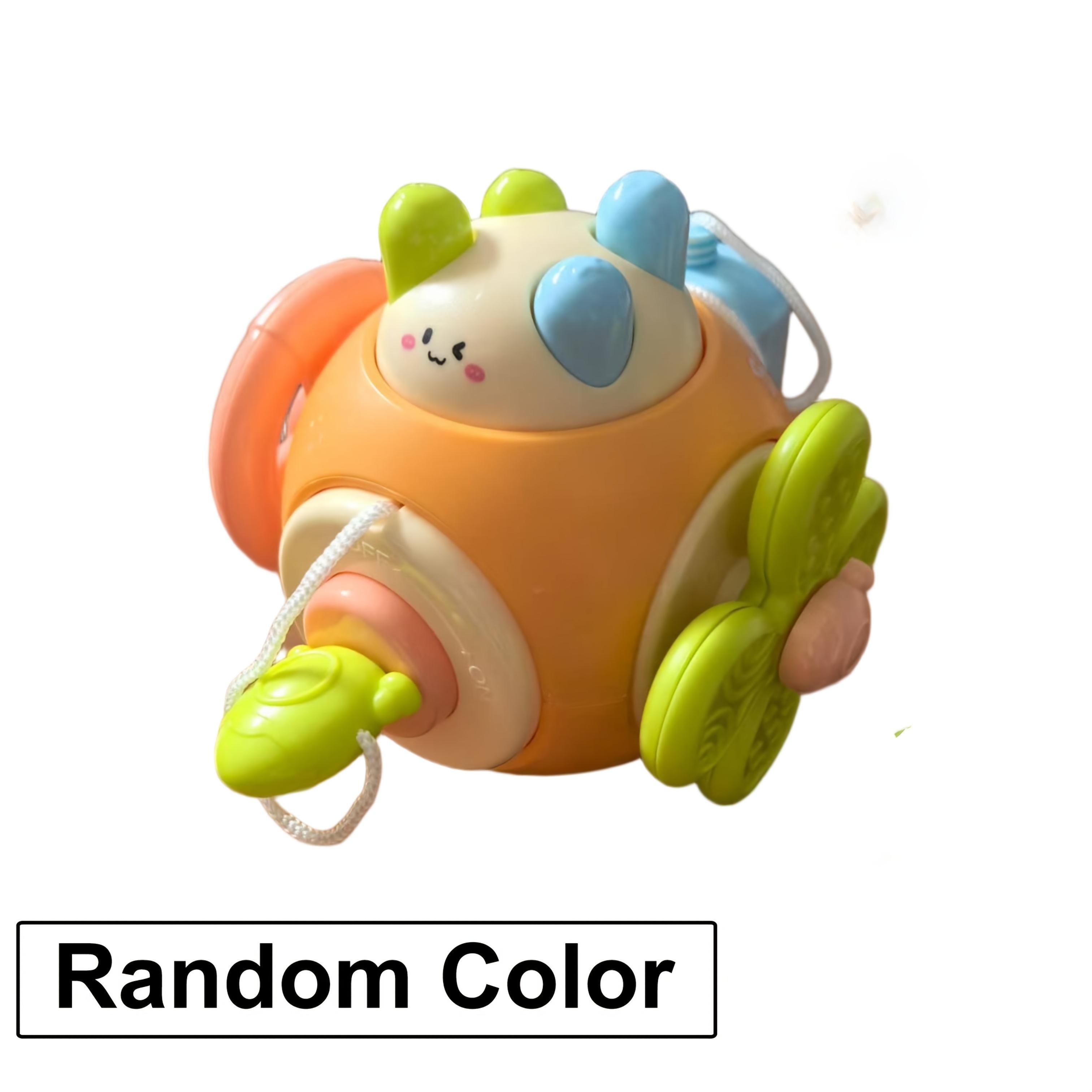 

Новый красочный развивающий мяч, многофункциональная игрушка для младенцев и малышей, 6 режимов игры, доступен в случайных цветах компонентов