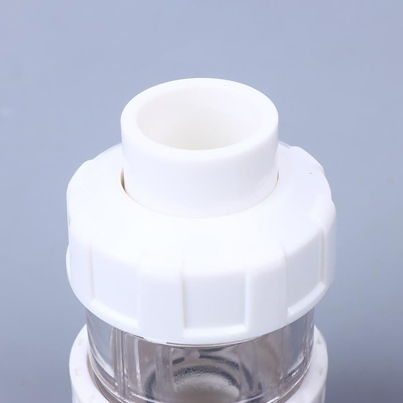 1 Pcs Aquarium Check Valves Non Return Anti-Siphon Fish Tank Lifting Check Valve 20/25/32Mm Transparent