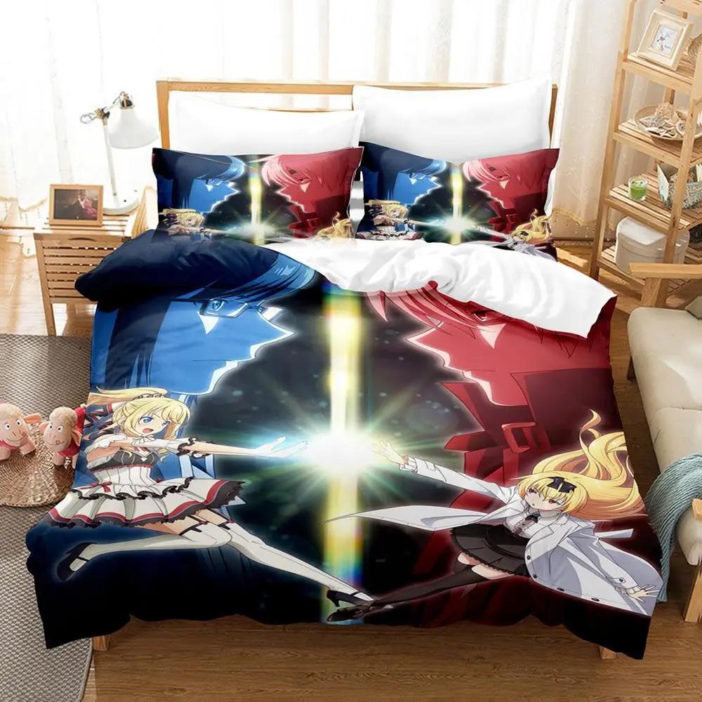 3D Anime Arifureta From Commonplace To World's Strongest Bedding Set Duvetcover Quilt Cover Pillowcase Comforter King Queen Size