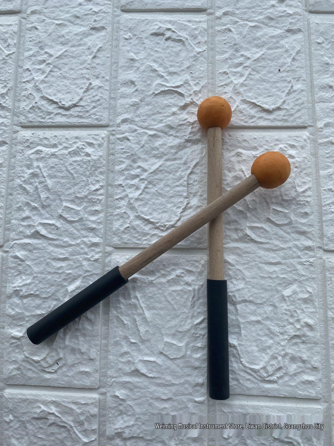 Rubber Head Marimba & Xylophone Performance Mallets - Non-Slip Grip