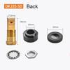 1Pcs New Quick Connector Tool Fast Connector Single Plate Rear Plate Welding Machine Front/Rear Panel European DKJ10-25 35-50