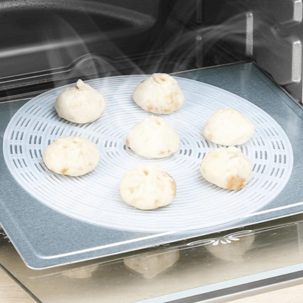 Reusable Steamer Pad Non-Stick Steamer Liner Waterproof Silicone Steamer Mat  Baking