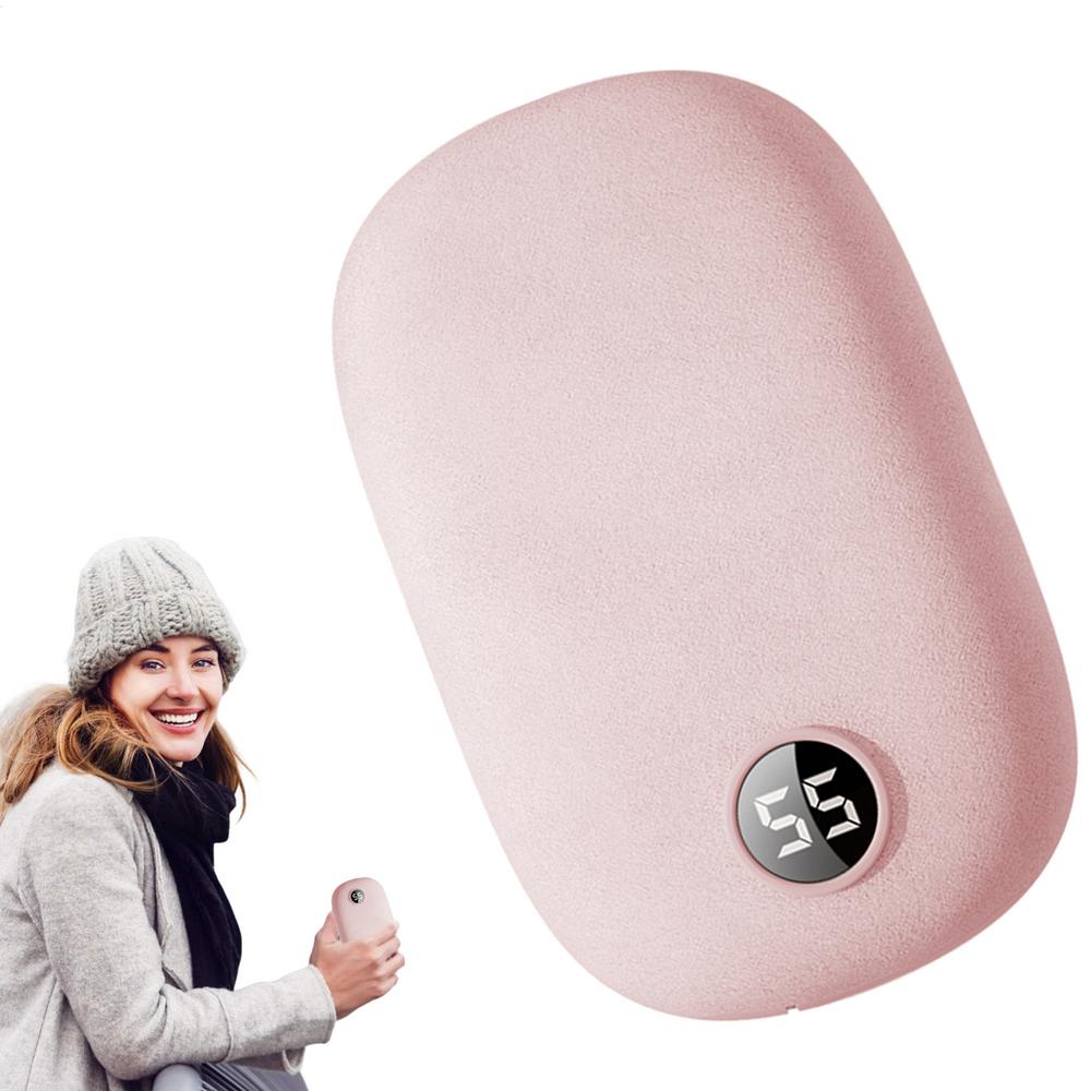 Грелка для рук Power Bank 3-скоростная Быстрый нагрев Ручной обогреватель Обогреватель Гладкий Портативный Карманный обогреватель Электрические грелки для рук Для друзей