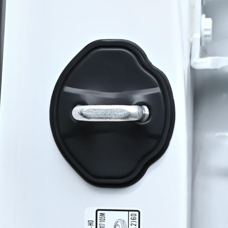 Für BMW X2 U10 2024 2025 Silikon Auto Türschloss Schnalle Schutzhülle Elastisches Kollisionsschutz Stoßdämpfendes Pad Kissen