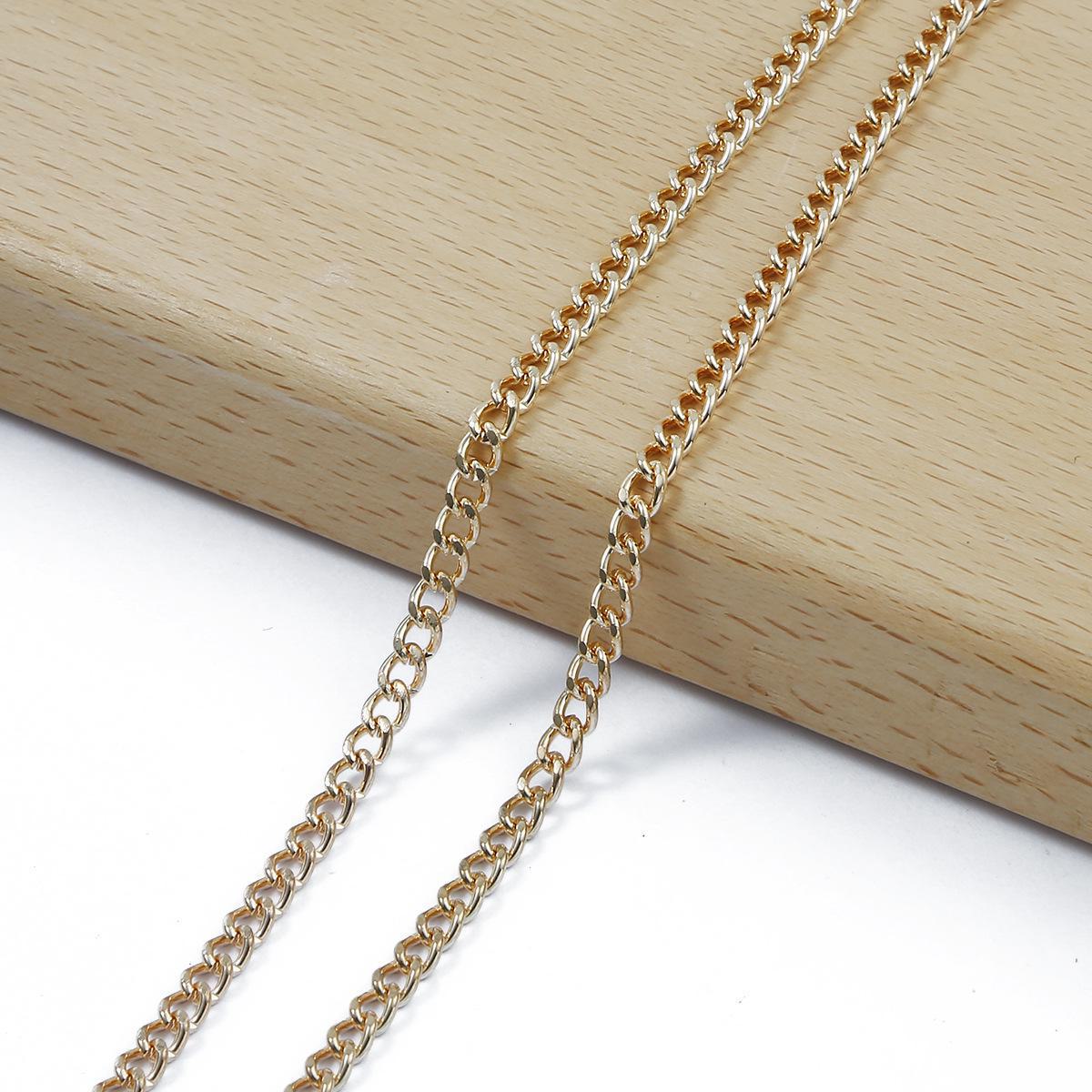 

Зашифрованная крестообразная цепочка с круглыми бусинами DIY ожерелье для ключицы декор витой цепочкой