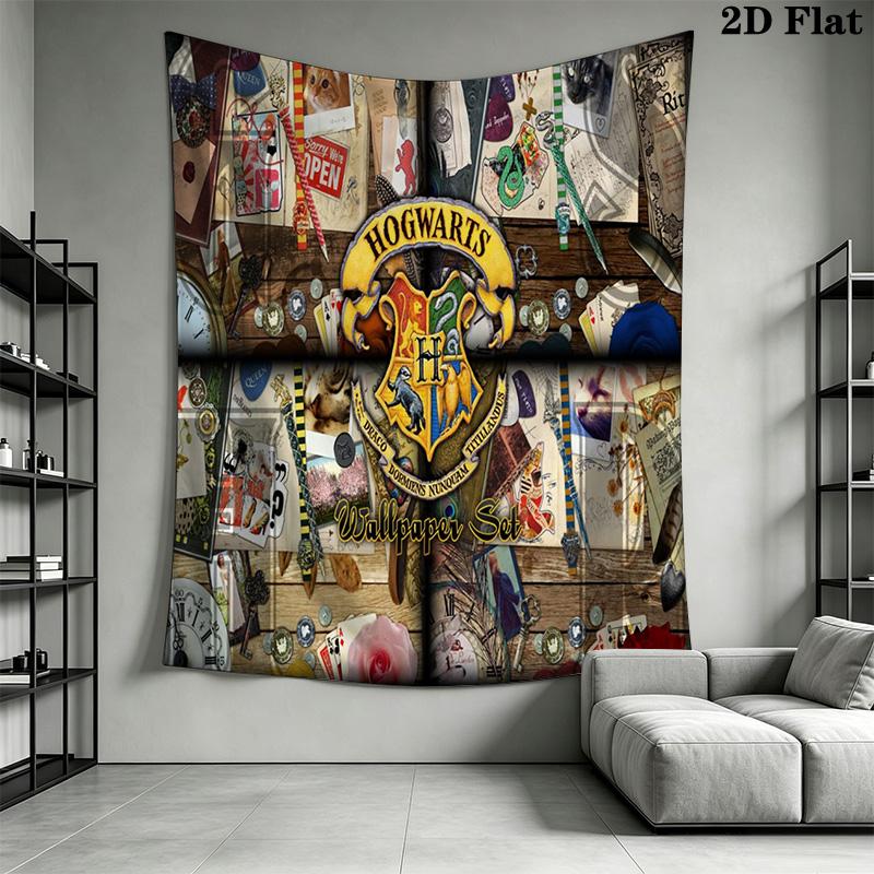 Harry Potter Chamber Secrets Bedding 1 Duvet Cover 2 Pillowcase Without Core Soft And Comfortable Duvet Cover And Pillowcase Bedding Set