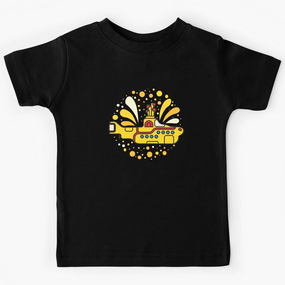 The Beatles Apple Green Yellow Submarine Kids T-Shirt 130