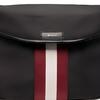 Bally Classic Stripe Fabric Crossbody Bag Men Bags Black 6308447