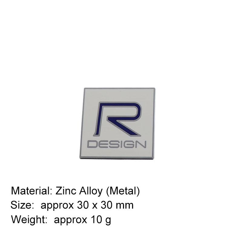 3D R AWD Švédská vlajka Švédsko DVOU MOTOROVÉ auto Blatník kufr Zadní kapota Nálepka Emblém Odznak Nálepka Pro S60 S90 S80 XC60 XC90 XC40 V40 V60 V90