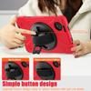 Heavy Duty PC Armor Case for Redmi Pad SE 8.7 360 Rotating Stand Strap Cover for Redmi Pad SE 4G 8.7 inch