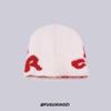 Unisex Korean-Style Plush Knitted Hat with Ear Protection