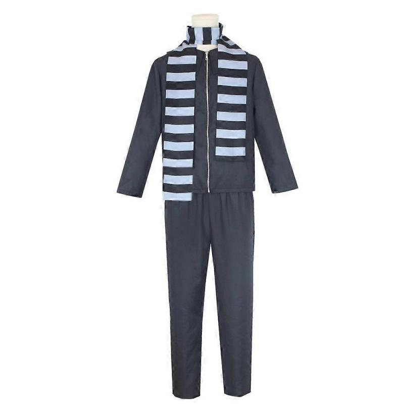 Despicable Me Victor Gru Cosplay Costume Minion Movie Halloween Party Performance Outfit Adult Kids Dress Up Multiple Sizes
