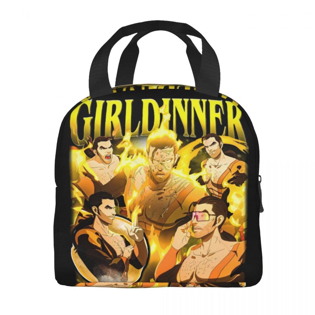 Blonde Blazer Dispatch Thermal Insulated Lunch Bag for Work Portable Food Bag Container Thermal Cooler Lunch Boxes