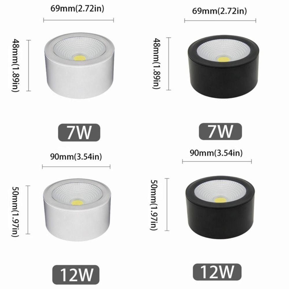 Ultra Bright Surface Mounted LED Downlight Aluminum Surface Anti Glare LED Ceiling Spot Light High Quality Spotlight Design