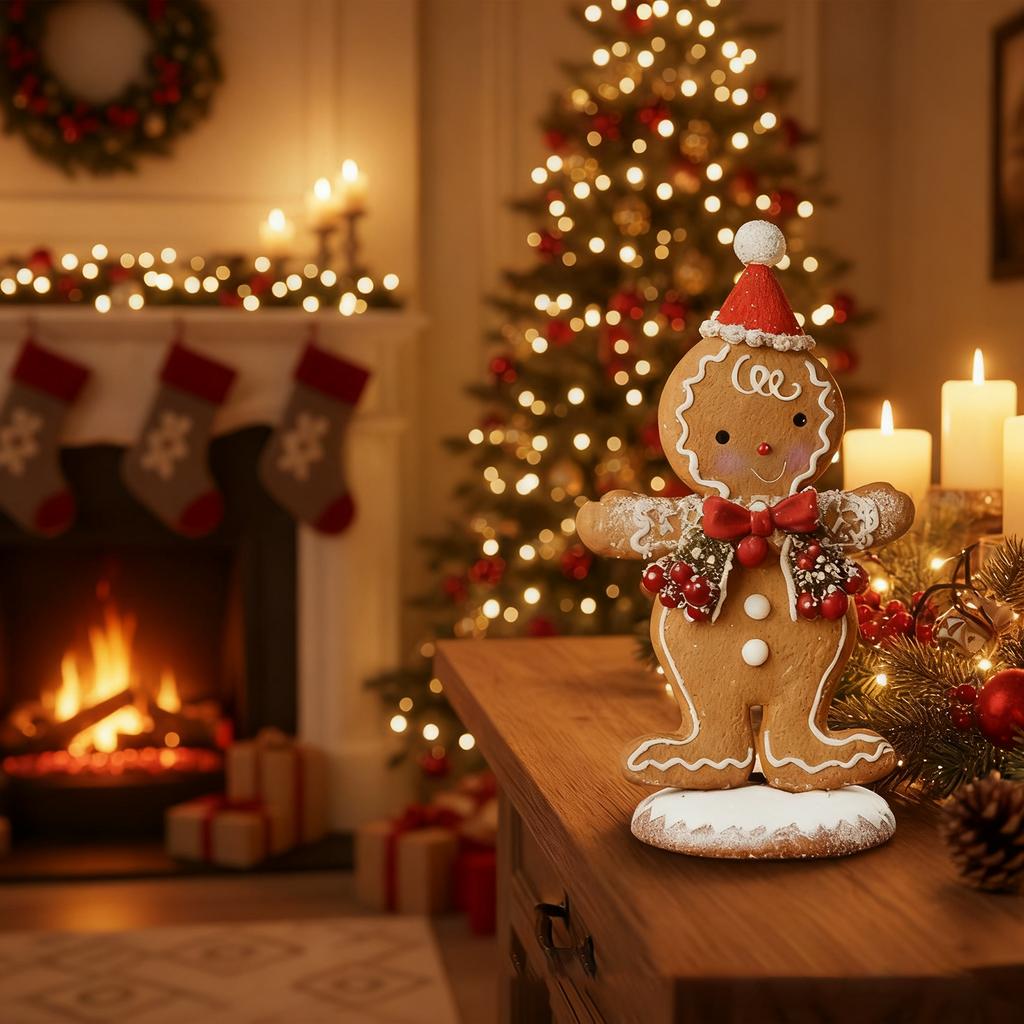 Christmas Resin Ornaments Christmas Atmosphere Decoration Home Window Desktop Ornaments