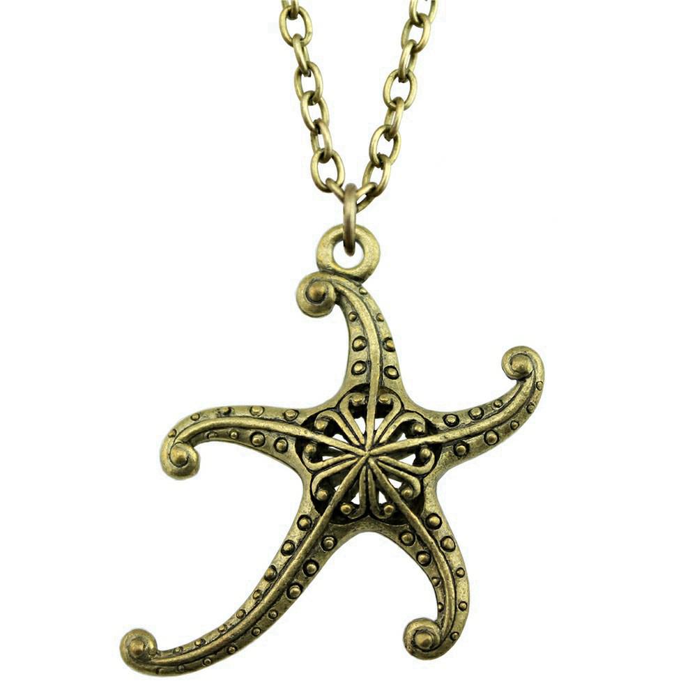 Sea Turtle Pendant Necklace Ocean Beach Nautical Theme Jewelry 45cm or 70cm long chain