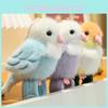 Plush Parrot Series Toy Keychain Clap Ring Cartoon Pendant Decoration Gifts