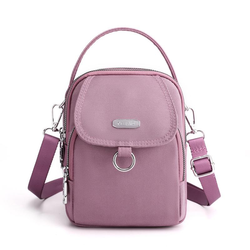 Sac bandoulière pour femme ChiBao en nylon léger - Polyvalent, Grande capacité, Sac décontracté à épaule unique pour téléphone