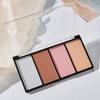 4 Color Contour Makeup Palette Blusher Plate Highlight Powder Bronzer Powder Shadow Kit Nose U8C6