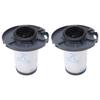 2PCS Robot Vacuum Filters Detachable Robot Vacuum Filters for Rowenta ZR009007 RH9890WO RH9879WO X