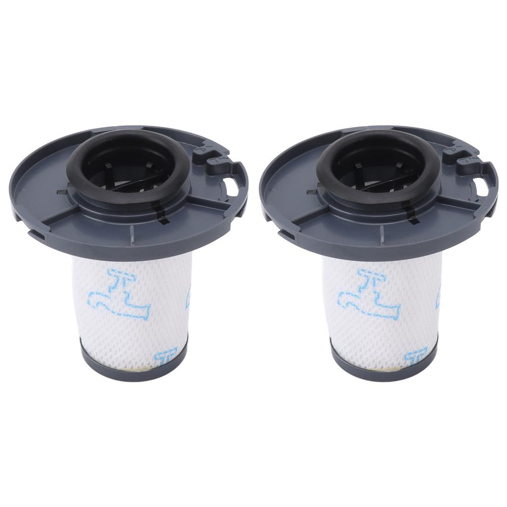 2PCS Robot Vacuum Filters Detachable Robot Vacuum Filters for Rowenta ZR009007 RH9890WO RH9879WO X