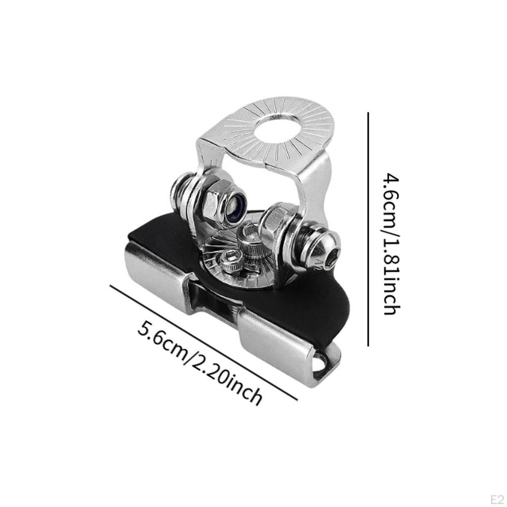 2 Pieces Light Bar Mounting Brackets Easy to Install Universal Work Pod Mount Clamps for
