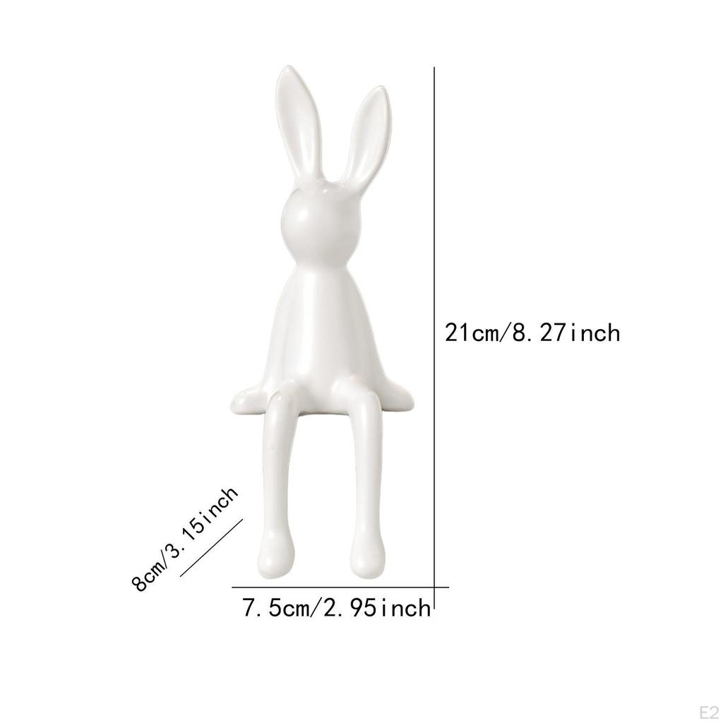 Figur, Staty, Skulptur, Djur Dekorativ Figur med En Slät Glaserad Yta för