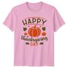 Happy Thanksgiving Day TShirt Fall Harvest Holiday Thanksgiving