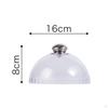 Cake Dome Plastic Cover with Knob Safe for Buffet, Bakery, Bakers, Caterers