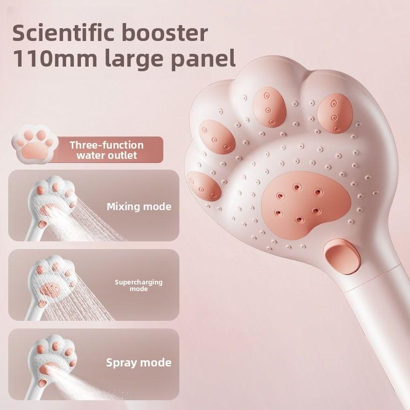 Pressurized Shower Head Hose Set Shower Bath Filter Water Heater Handheld Shower Cute Pressurized Home Shower Head Hose Set