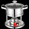 304 Stainless Steel Portable Gas Mini Hotpot