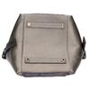 A.D.M.J. Accessoires De Mademoiselle [Excellent Condition] Goat Leather x Mesh One Shoulder Bag/ Handbag grayUsed